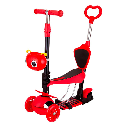 Самокат трехколесный с ручкой управления Slider IT50R 1